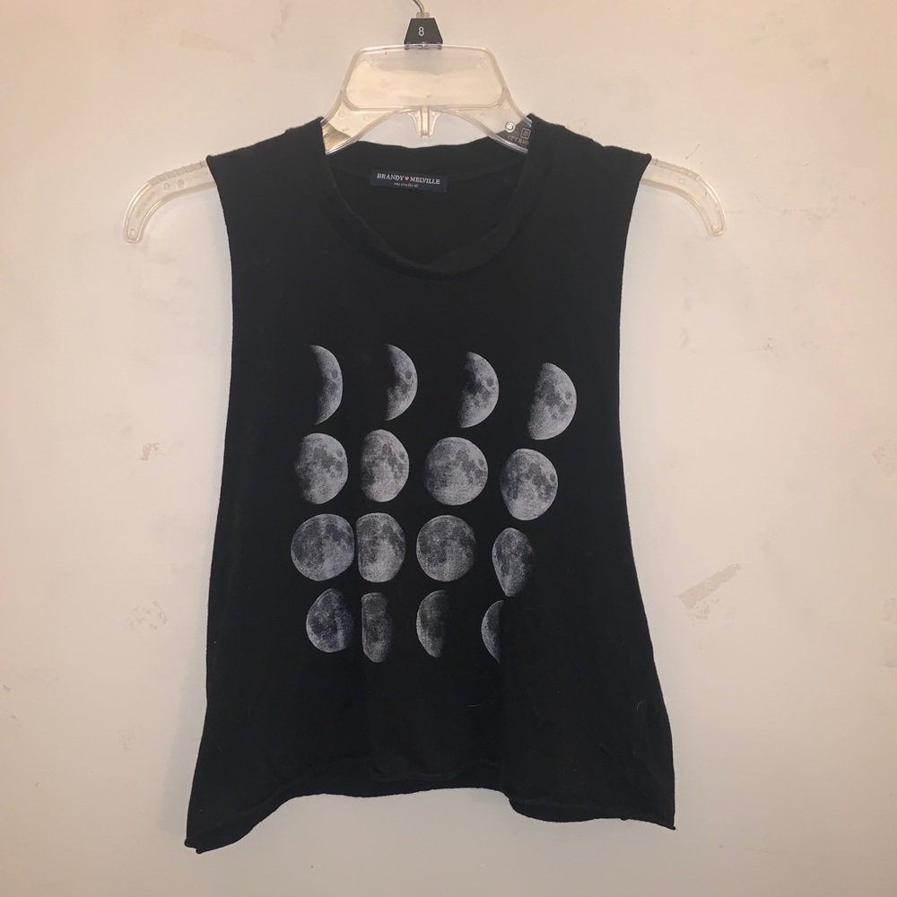 Brandy Melville Moon Phases shirt